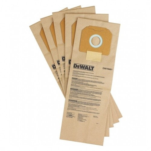 Dewalt AksesuĀri (i) DeWALT Papīra putekļu maisi priekš DWV902 (5gb) image 1