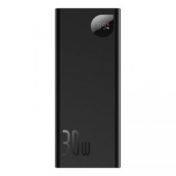 Baseus Мобильная батарея 20000 mAh, 30Вт, PD3.0/ QC3.0, USB Type-C, 2xUSB