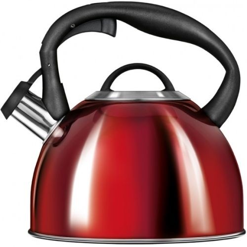 MPM MCN-13/C1 Чайник со свистком 3L (Красный) image 1
