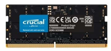 Crucial DDR5 SODIMM 16GB/4800 CL40 (16Gbit)
