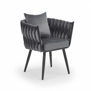 Halmar AVATAR 2 leisure armchair grey/ black