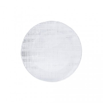 Мелкая тарелка Bidasoa Ikonic Прозрачный Cтекло (ø 21,5 cm) (Pack 6x)