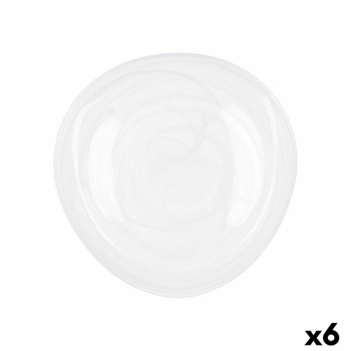 Плоская тарелка Quid Boreal Balts Stikls (Ø 30 cm) (Pack 6x) image 2