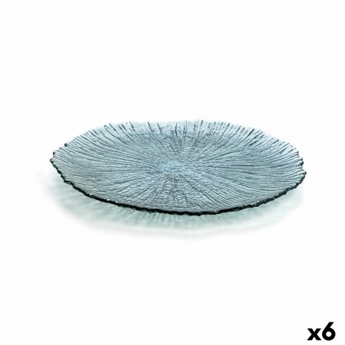 Плоская тарелка Quid Mar de Viento бирюзовый Cтекло (Ø 32 cm) (Pack 6x) image 3