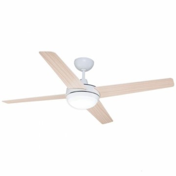 Plafondventilator met licht EDM Chukotka Balts 28 W