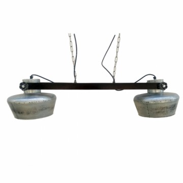 Потолочный светильник DKD Home Decor Серый Коричневый Железо Древесина манго 50 W (104 x 25 x 28 cm)