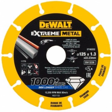 Dewalt AksesuĀri (i) DeWALT Extreme metal 125x22.23x1.3mm