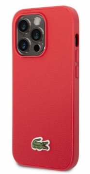 Lacoste  
       Apple  
       Phone 14 Pro Iconic Petit Pique Logo Case 
     Red