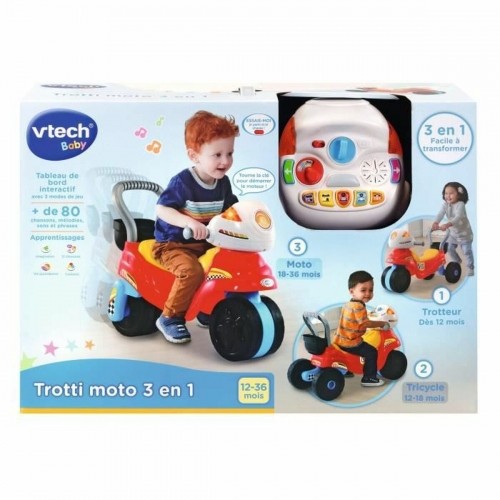Trīsriteņi Vtech Baby Trotti Moto 3 in 1 (FR) image 3