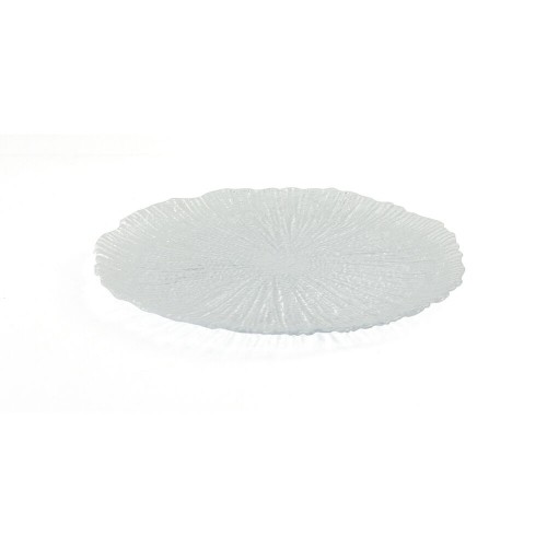 Плоская тарелка Quid Mar de Viento Прозрачный Cтекло (Ø 28 cm) (Pack 6x) image 1
