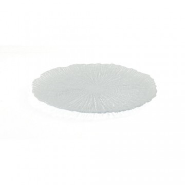 Плоская тарелка Quid Mar de Viento Прозрачный Cтекло (Ø 28 cm) (Pack 6x)