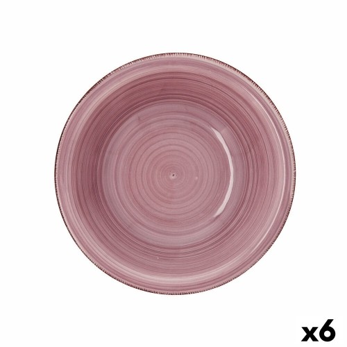 Салатница Quid Vita Peoni Керамика Розовый (23 cm) (Pack 6x) image 2