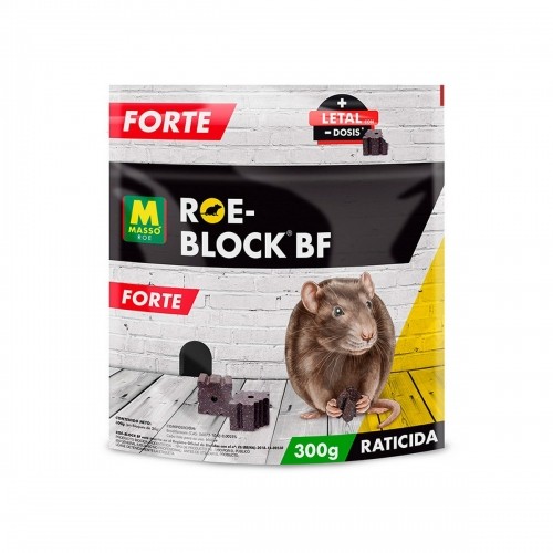 MassÓ Крысиный яд Massó Roe-Block Forte BF 300 gr image 1