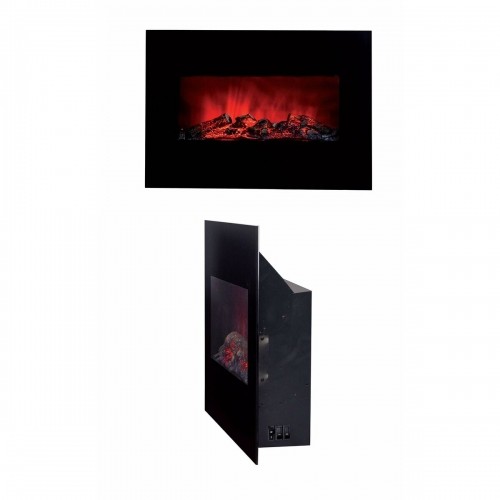 Настенный декоративный электрический камин Classic Fire Memphis Чёрный 1800 W image 5