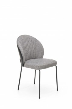 Halmar K471 chair grey/black