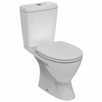 Ideal Standart WC pods EUROVIT IdealStandard, ūdens padeve no apakšas, vertikāls izvāds, 6/3l, SoftClose vāks