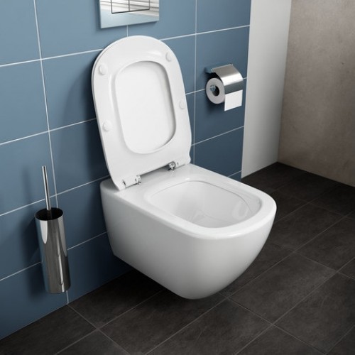 Ideal Standart Sienas WC pods TESI Aquablade IdealStandard ar Soft Close vāku image 1