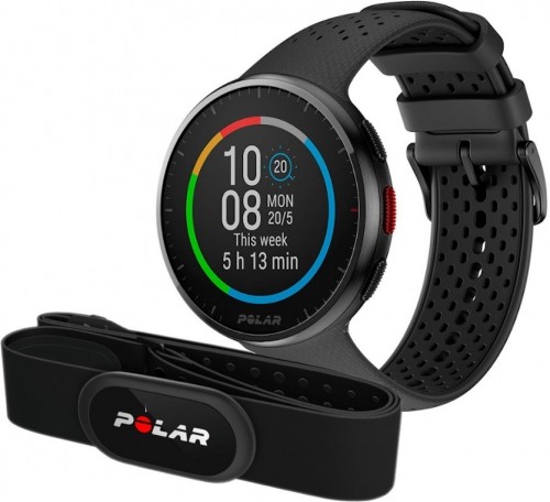 Polar Pacer Pro M-L, grey/black + H10 heart rate monitor image 1