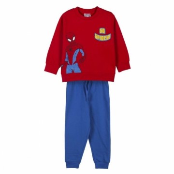 Bērnu Sporta Tērps Spiderman Sarkans