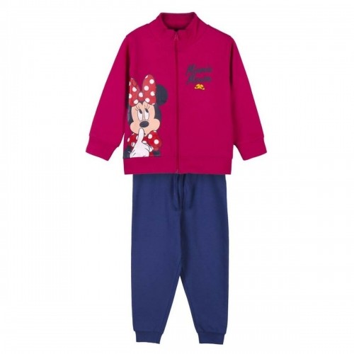 Bērnu Sporta Tērps Minnie Mouse Fuksija image 1