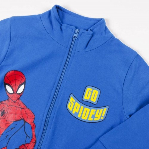 Bērnu Sporta Tērps Spiderman Zils image 4