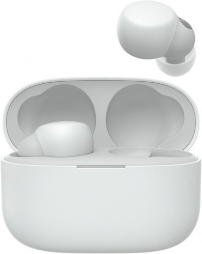 Sony wireless earbuds LinkBuds S WF-LS900, white image 1