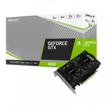 PNY Graphics Card GeForce GTX 1650 4GB VCG16504D6DFPPB