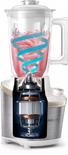 PHILIPS Daily Collection blenderis, 1500W, balts - HR3760/01 image 5