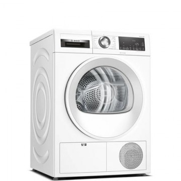 Bosch Dryer Machine WQG242AMSN Series 6 Energy efficiency class A++, Front loading, 9 kg, Sensitive dry, LED, Depth 61.3 cm, Steam function, White