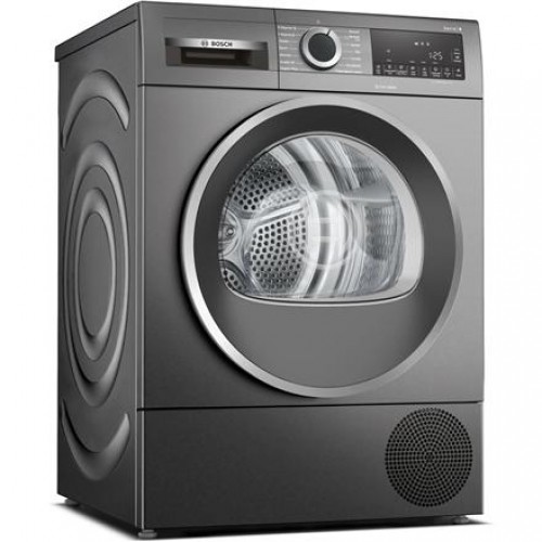Bosch Dryer Machine WQG245ARSN Energy efficiency class A++, Front loading, 9 kg, Sensitive dry, LED, Depth 61.3 cm, Steam function, Grey image 1