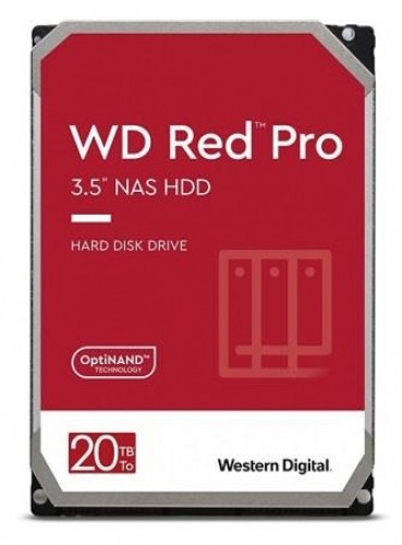 HDD|WESTERN DIGITAL|Red Pro|20TB|SATA|512 MB|7200 rpm|3,5"|WD201KFGX image 1