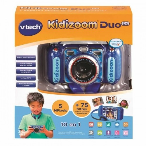 Детская цифровая камера Vtech Duo DX bleu image 2