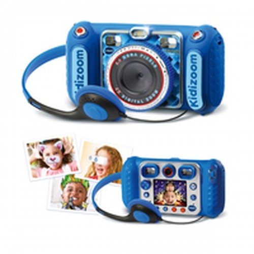 Детская цифровая камера Vtech Duo DX bleu image 5