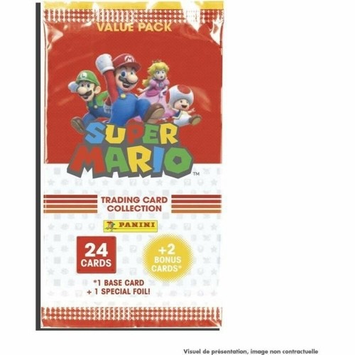 Uzlīmju komplekts Panini Super Mario Trading Cards image 1
