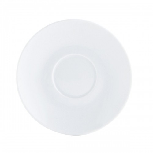 Тарелка Quid Basic Кафе Керамика Белый (12,5 cm) (Pack 12x) image 1