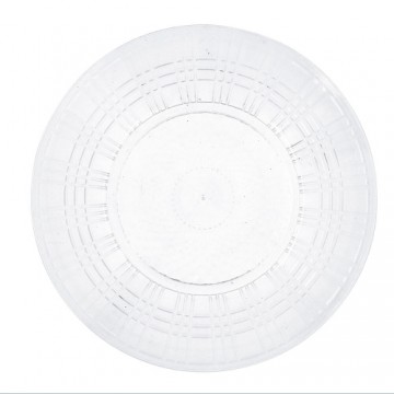 Плоская тарелка Quid Viba Caurspīdīgs Plastmasa (Ø 26 cm) (Pack 12x)