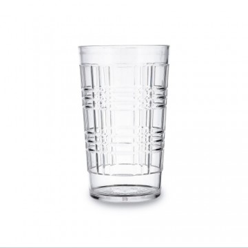 Stikls Quid Viba Caurspīdīgs Plastmasa (65 cl) (Pack 12x)