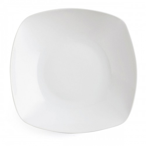 Dziļais šķīvis Quid Novo Vinci Keramika Balts (20,5 cm) (Pack 6x) image 1