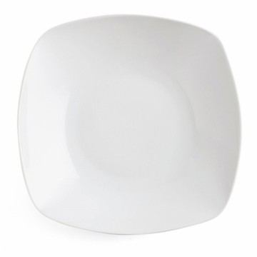 Dziļais šķīvis Quid Novo Vinci Keramika Balts (20,5 cm) (Pack 6x)