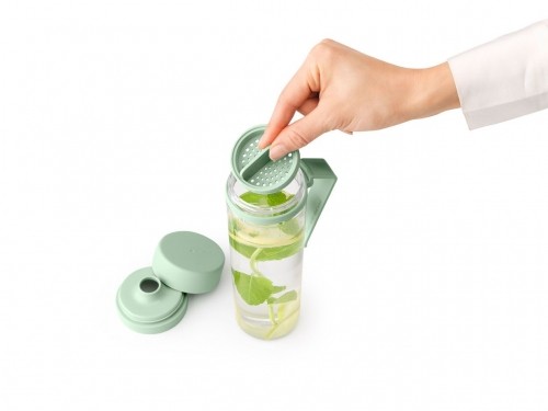 BRABANTIA Make & Take ūdens pudele ar sietiņu, jade green - 202445 image 4