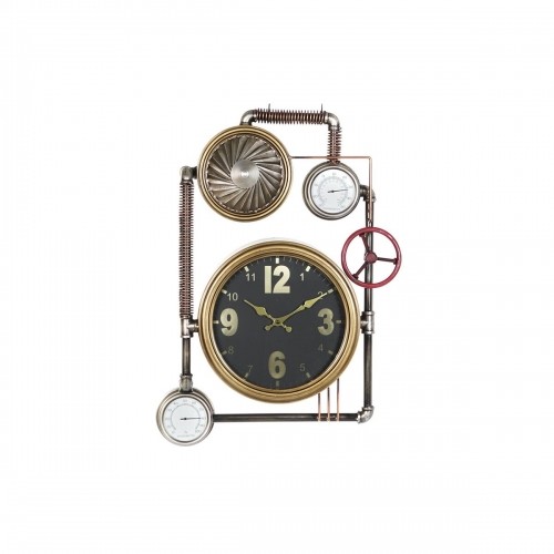 Sienas pulkstenis DKD Home Decor Vārsti Stikls Bronza Dzelzs (50,5 x 12 x 73 cm) image 1