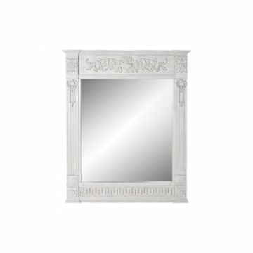 Настенное зеркало DKD Home Decor Серый Древесина манго Деревянный MDF (133 x 8,5 x 167 cm)