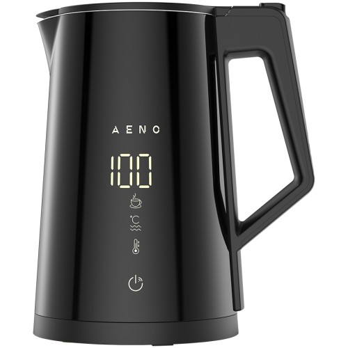AENO Electric Kettle EK7S Smart: 1850-2200W, 1.7L, Strix, Double-walls, Temperature Control, Keep warm Function, Control via Wi-Fi, LED-display, Non-heating body, Auto Power Off, Dry tank Protection image 2