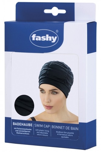 Fashy Sieviešu viegla peldcepure, vienkrāsaina image 2
