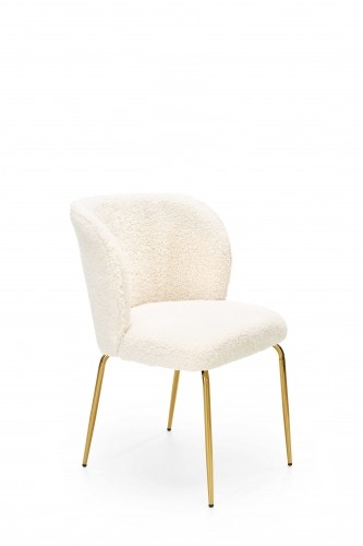 Halmar K474 chair cream/gold image 1