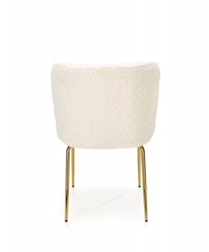 Halmar K474 chair cream/gold image 3