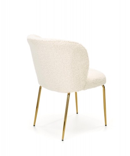 Halmar K474 chair cream/gold image 5