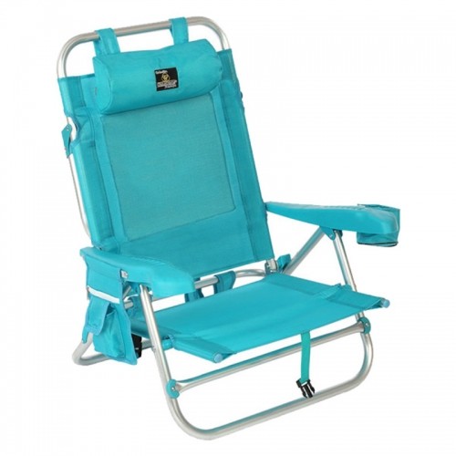 Bigbuy Outdoor Saliekamais Krēsls Tirkīzs image 1