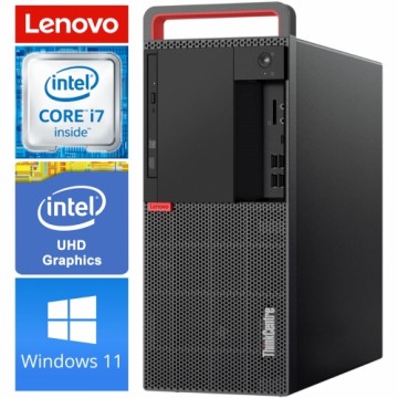 Lenovo M920t Tower i7-8700 32GB 512SSD M.2 NVME+500GB DVD WIN11Pro