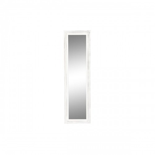 Sienas spogulis DKD Home Decor Stikls Balts Koks MDF Kails (160 x 2,5 x 45 cm) image 1